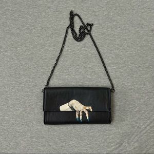 Gothic bag, crossbody clutch